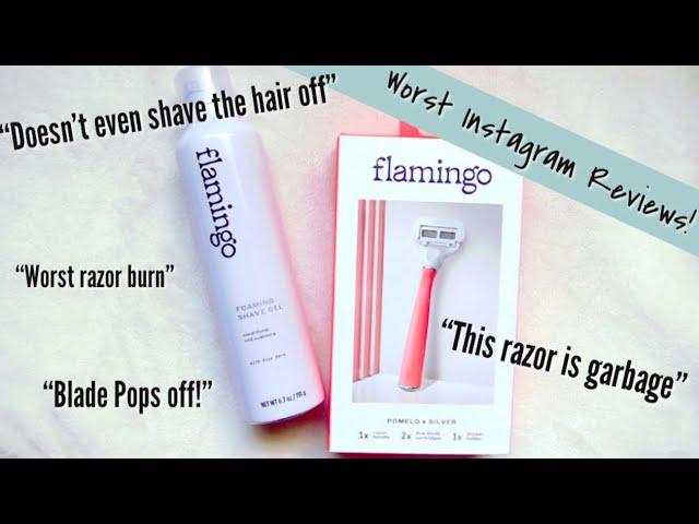 WORST Instagram Reviewed Razor from Target // Meet Flamingo!