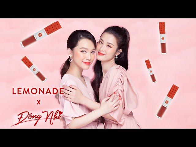 Son Perfect Couple Lip Lemonade x Đông Nhi #quachanh