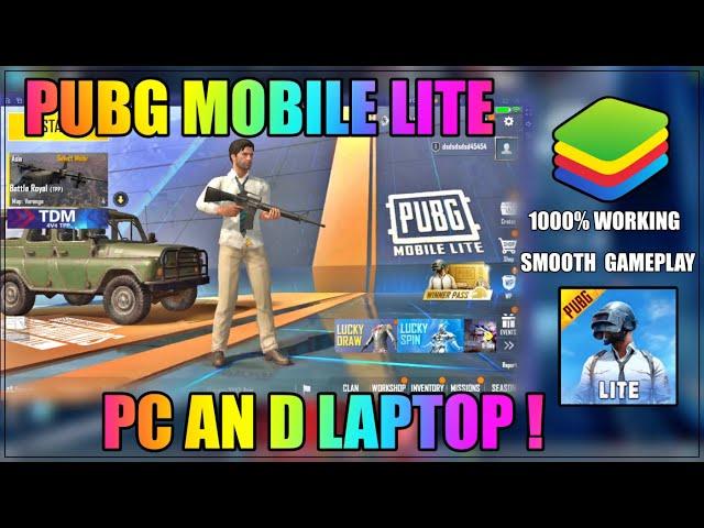 HOW TO PLAY PUBG MOBILE LITE ON BLUESTACK | PUBG MOBILE LITE ON PC & LAPTOP