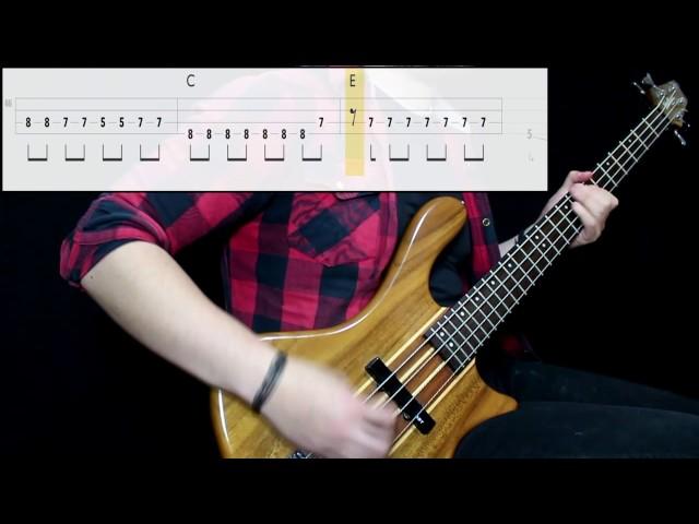 Panic! At The Disco - The Ballad Of Mona Lisa (Bass Cover) (Play Along Tabs In Video)