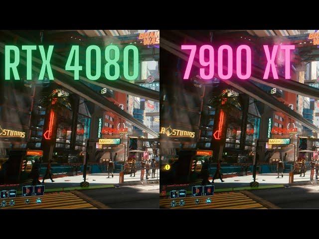 RTX 4080 vs 7900XT
