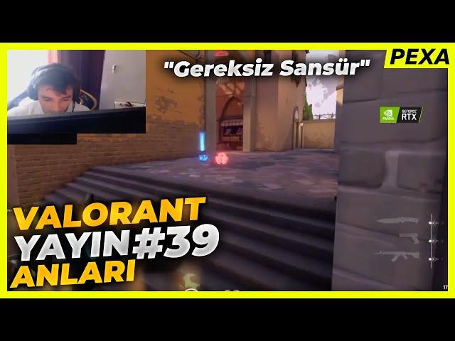 VALORANT GEREKSİZ SANSÜR | CNED THECADY İLE ALAY EDİYOR | VALORANT YAYIN ANLARI #39