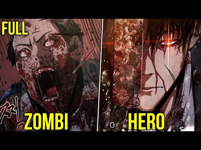 The Zombie Apocalypse has begun, and the Hero is Determined to exterminate them- Manhwa Recap Katori