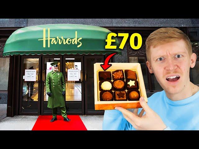 I Tried Food From Britain's MOST EXPENSIVE Shops