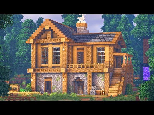 Minecraft | How to build the Ultimate Survival House [Tutorial]