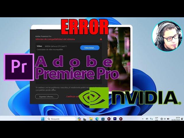 Error "Controlador de Video Incompatible" en Adobe Premiere Pro 2024 | SOLUCIÓN