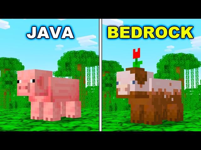 Java vs Bedrock: 35 Big Differences You Need to Know in Minecraft!