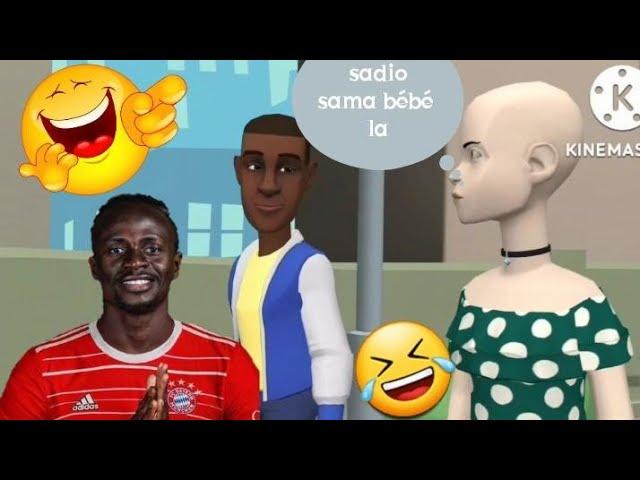 ( Sadio mané sama djeukeur )la  miss kethiakh ak wadioubone dessin animé wolof mike wolof