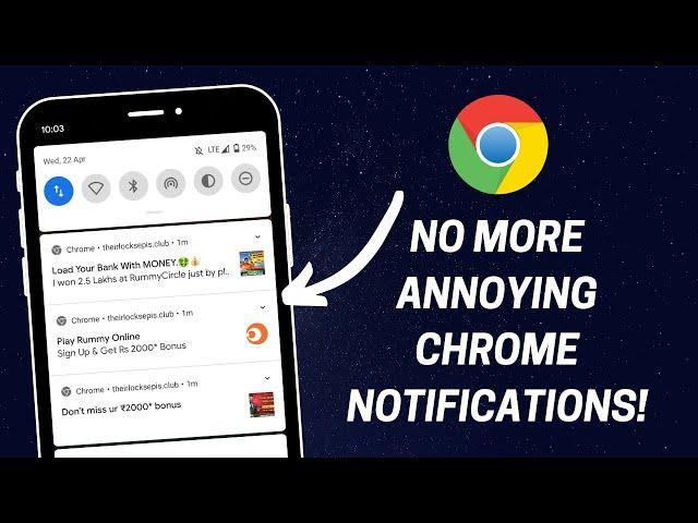 How To Disable/Remove Google Chrome Notifications (Android)