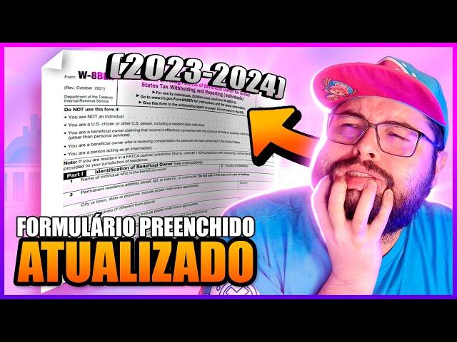 como preencher o formulário de afiliado Twitch (fiscal w-8), novos e antigos Streamers!