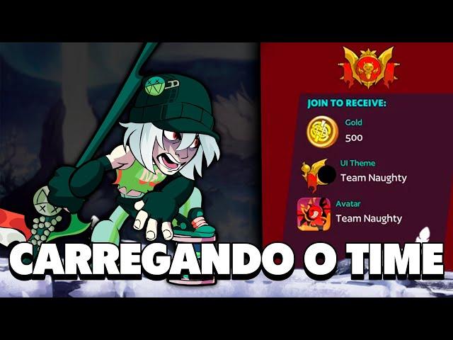 CARREGANDO meu TIME de Nix na RANKED do Brawlhalla