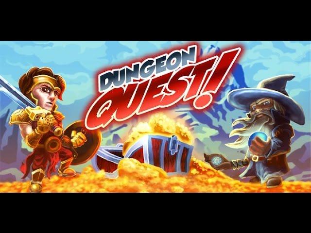 Review รีวิว Dungeon Quest พ่อมดปราบปีศาจเดินลุยยิงเวทย์ ( เกมส์มือถือ )