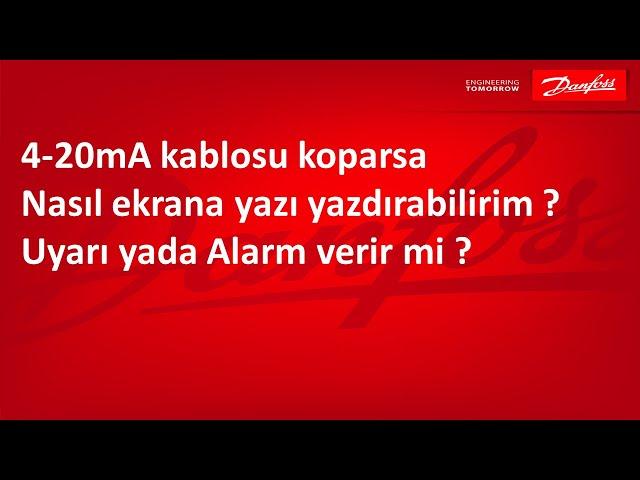 #Analog #Input #4-20mA kablosu #koparsa nasıl #öğrenebilirim ?