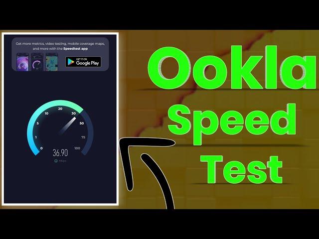 How To See Wi-Fi And Data  Speedtest By Ookla App And Websites