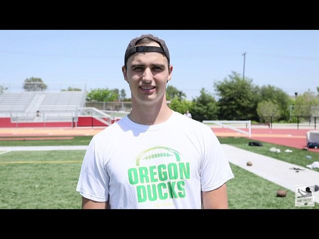 PuntFactory Profile: Blake Maimone - Oregon Ducks