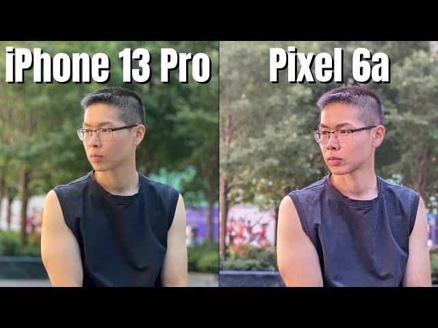 Pixel 6a vs iPhone 13 Pro Camera Comparison / Best Budget Photo Camera?