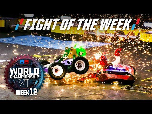 Unstoppable Broken Bots Battle to Epic KNOCKOUT | BattleBots FoTW: Lock-Jaw vs. MadCatter | WC7