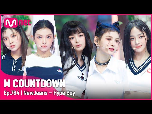 [NewJeans - Hype Boy] Hot Debut Stage | #엠카운트다운 EP.764 | Mnet 220804 방송