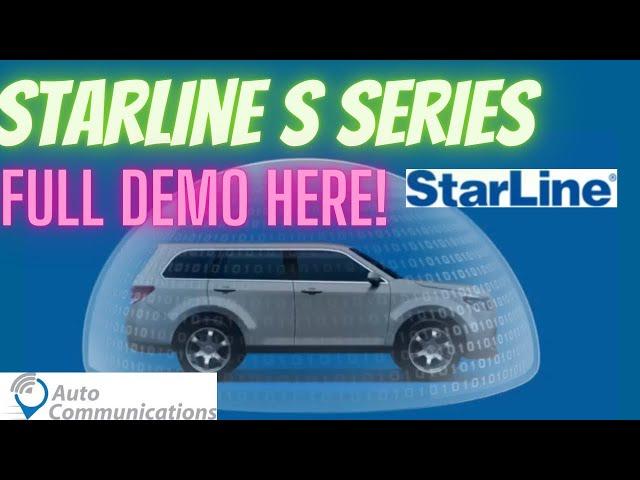 Starline S Series alarm full demo video-Elite dealers - Auto Communications 03303110446