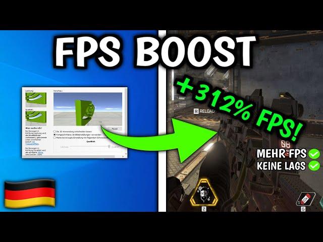 SO bekommst DU +300 FPS in Apex Legends (FPS Boost)