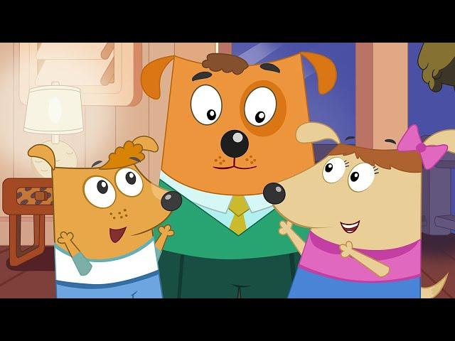 The museum | DOG FAMILY | Kids Cartoon | Kids Movies