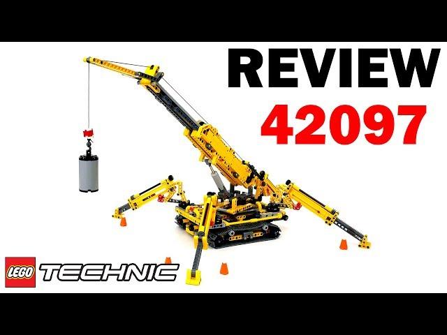 LEGO TECHNIC 42097 Compact Crawler Crane REVIEW 2019