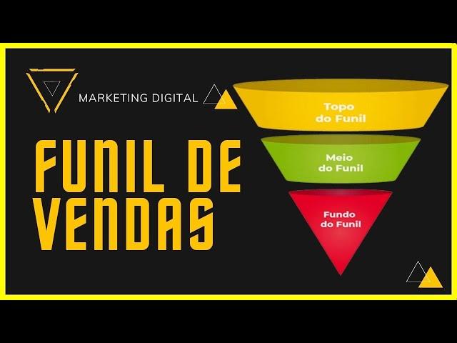 O que é um FUNIL DE VENDAS no Marketing Digital - Simples e Fácil PARA INICIANTES