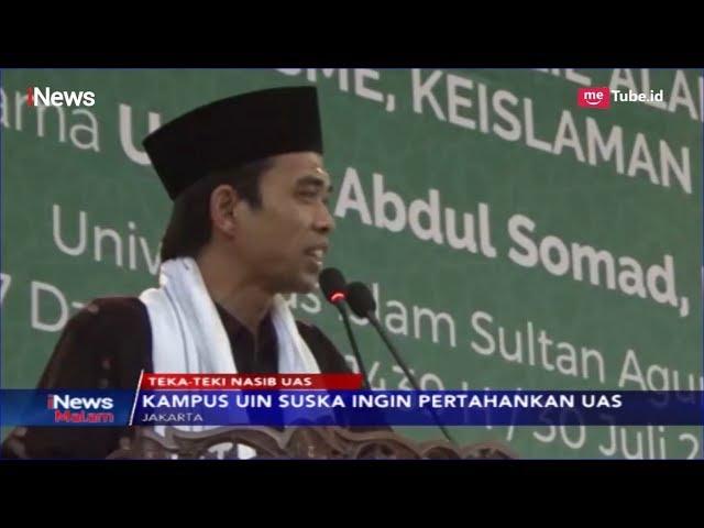 Kampus UIN Suska Pecat UAS Terkait Video Bersama Paslon Capres - iNews Malam 08/05