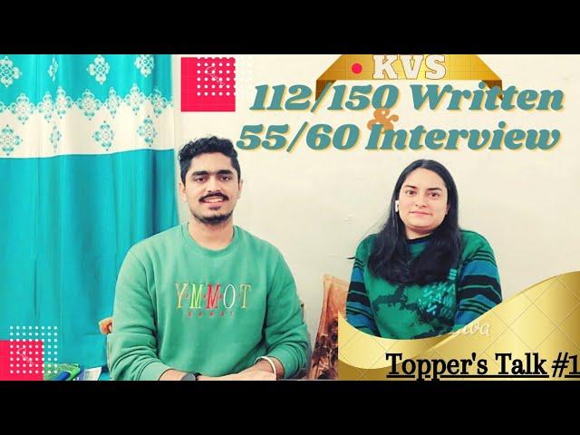 KVS Topper's Talk #1 ️ |  Preparation Strategies of KVS Toppers | Ms. Bhavna Bhardwaj 2017 Batch |