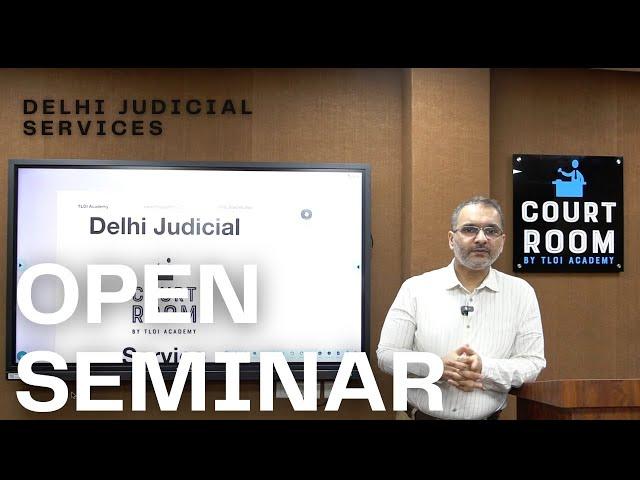 Delhi Judicial Services Exam | How to Prepare | Coaching for Judiciary