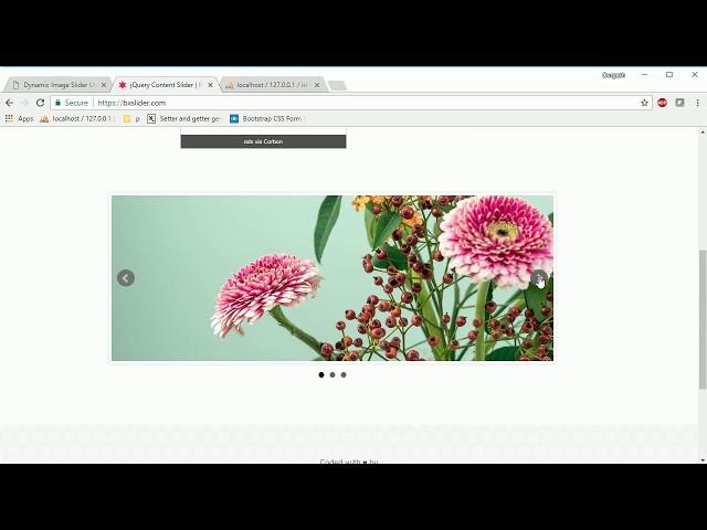 Using bxSlider Dynamic image slider in php and mysql part2