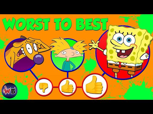 90s NICKTOONS: Worst to Best