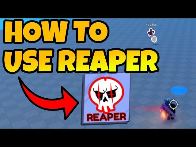 How To Use The Reaper Ability In Roblox Blade Ball (Insane Ability)