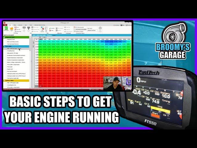 How to Setup a FuelTech ecu (FT450, FT550, FT550 lite, FT600)