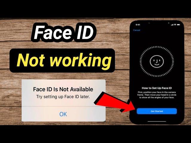 How to fix face ID not available on iphone /ios 17/ unable to activate face ID on iphone