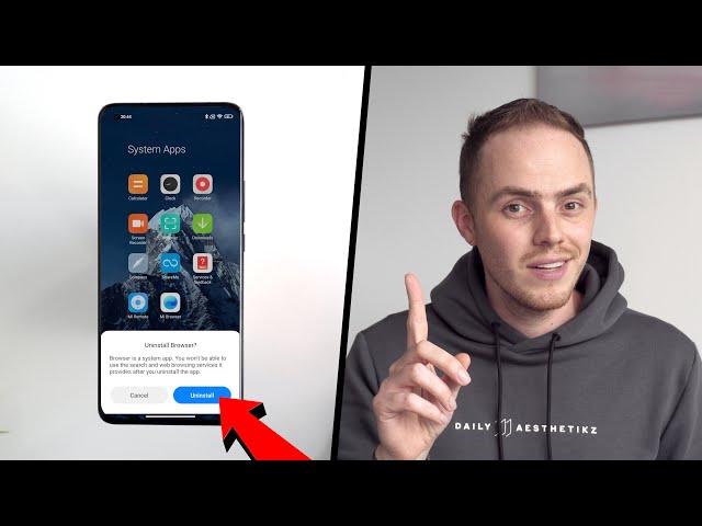 [How To] Remove System Apps on ANY Xiaomi Smartphone in 3 EASY steps! 