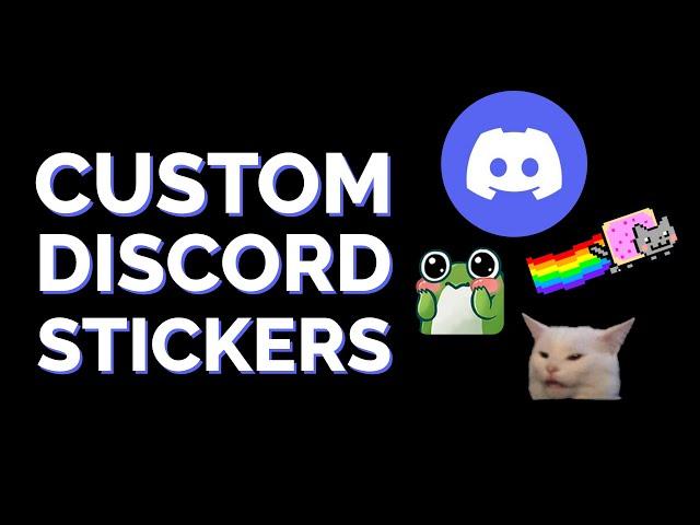How to Make Custom Discord Stickers (Template Included)