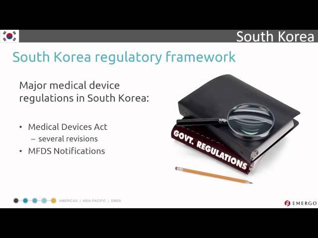 South Korea Medical Device Registration Chapter 1 - Overview