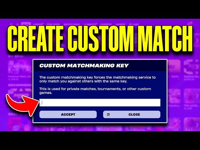 How to Create Custom Match in Fortnite (2025) - How to Join Private Match in Fortnite