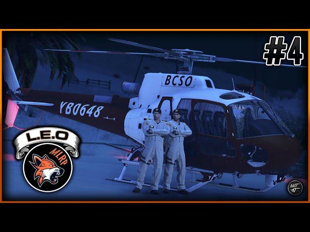 FiveM LEO RP | Day 4 - Police Helicopter Pursuit (Air Support Unit)  (Major League Roleplay)