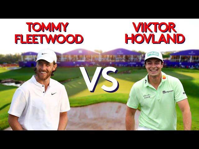 Every Shot Of Tommy Fleetwood vs Viktor Hovland