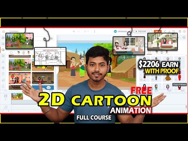 MAKING KIDS CARTOON VIDEO FOR FREE VYOND SUBSCRIPTION | EDIT CARTOON VOICE BY AUDACITY |VYOND PART-1