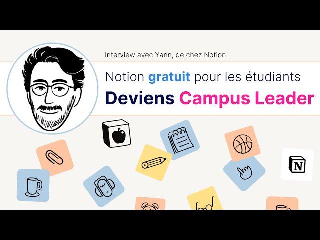 Deviens Campus Leader : Notion gratuit pour les Assos Etudiantes