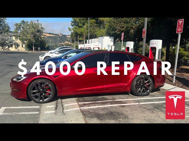 Avoid Buying The Tesla Model S!!! ($4000 Repair)