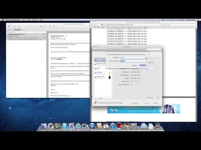 How to Setup a VPN in Mac OSX