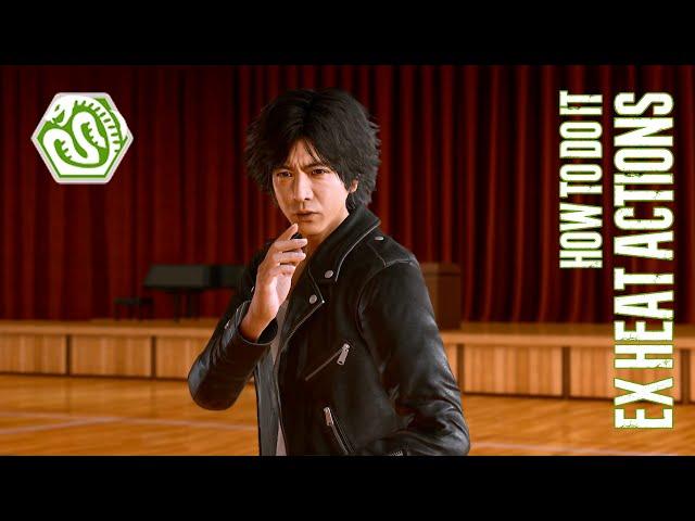 Yagami / Snake Style / Ex Heat Actions / How to do it / Lost Judgment