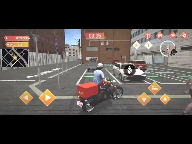 Best Real Graphics Mobile Game - Japan Postman Moto simulator Mod Apk (Unlock All Bikes)