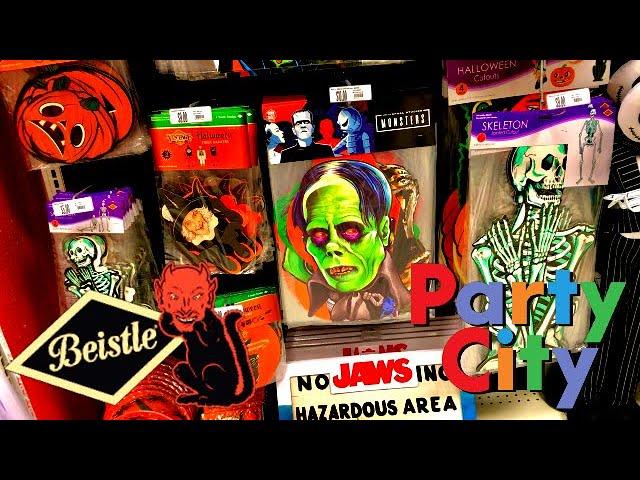 Vintage Style BEISTLE Die Cut Halloween Decorations are at Party City!!!