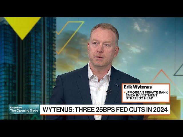 JPMorgan's Wytenus Expects Three Fed Rate Cuts This Year