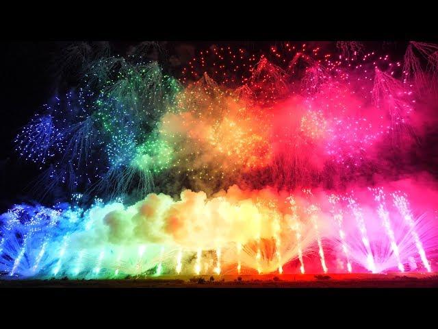 【4K】2017  神明の花火 グランドフィナーレ Most Amazing Fireworks in the World【JAPAN】（演出：宮川 拓也氏）